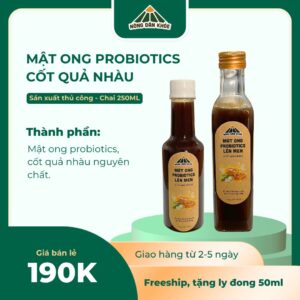 Mật Ong Probiotics Cốt Nhàu