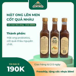 Mật Ong Probiotics Lên Men Cốt Nhàu