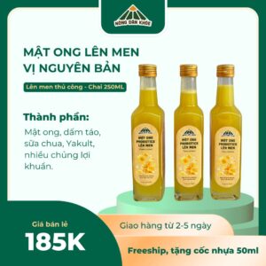 mật ong lên men vị nguyên bản